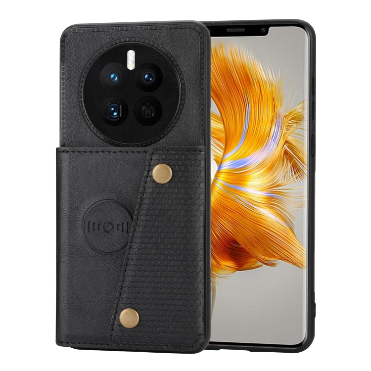 For Huawei Mate 50 Double Buckle Magnetic Phone Case
