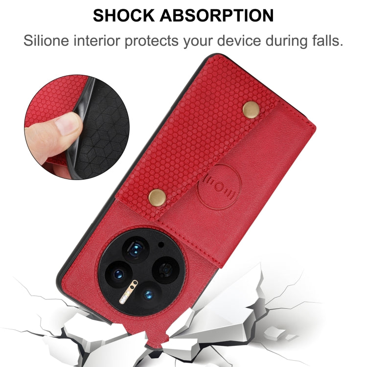 For Huawei Mate 50 Double Buckle Magnetic Phone Case