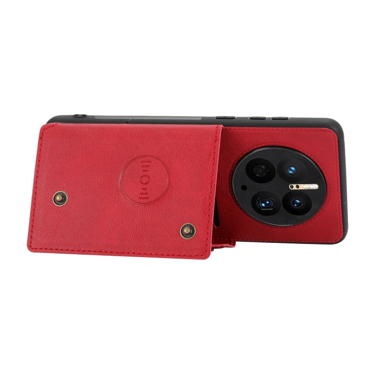 For Huawei Mate 50 Pro Double Buckle Magnetic Phone Case