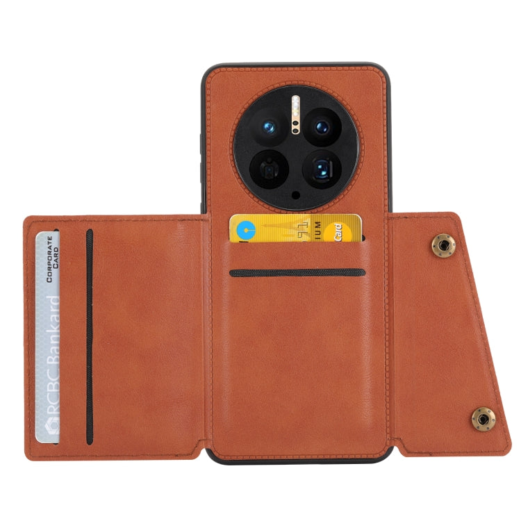 For Huawei Mate 50 Pro Double Buckle Magnetic Phone Case