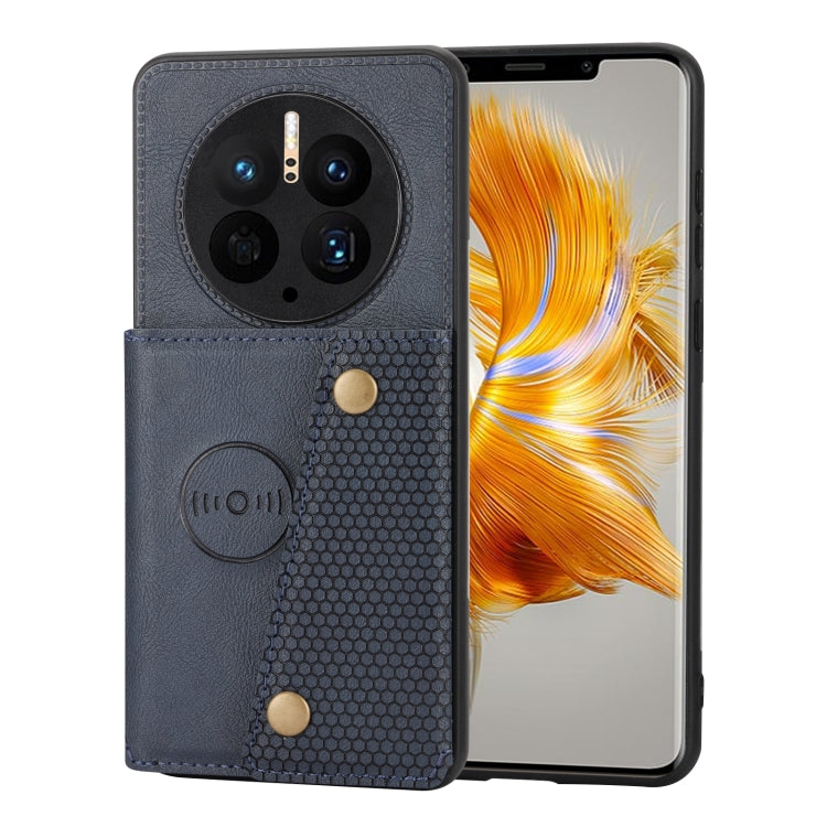 For Huawei Mate 50 Pro Double Buckle Magnetic Phone Case