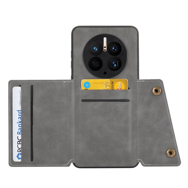 For Huawei Mate 50 Pro Double Buckle Magnetic Phone Case