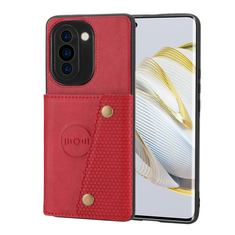 For Huawei nova 10 Pro Double Buckle Magnetic Phone Case