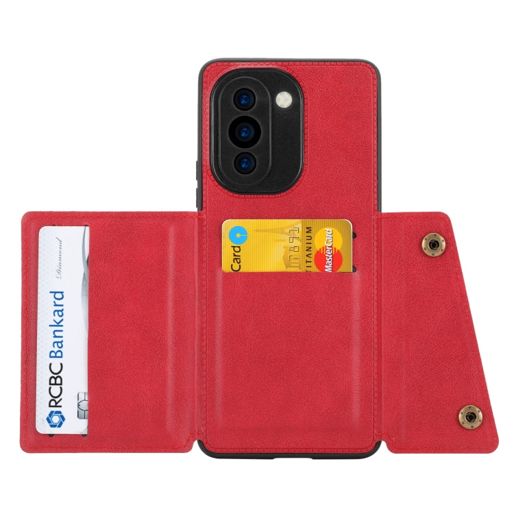 For Huawei nova 10 Pro Double Buckle Magnetic Phone Case