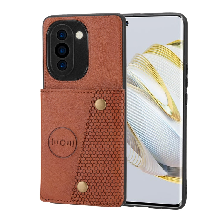 For Huawei nova 10 Pro Double Buckle Magnetic Phone Case