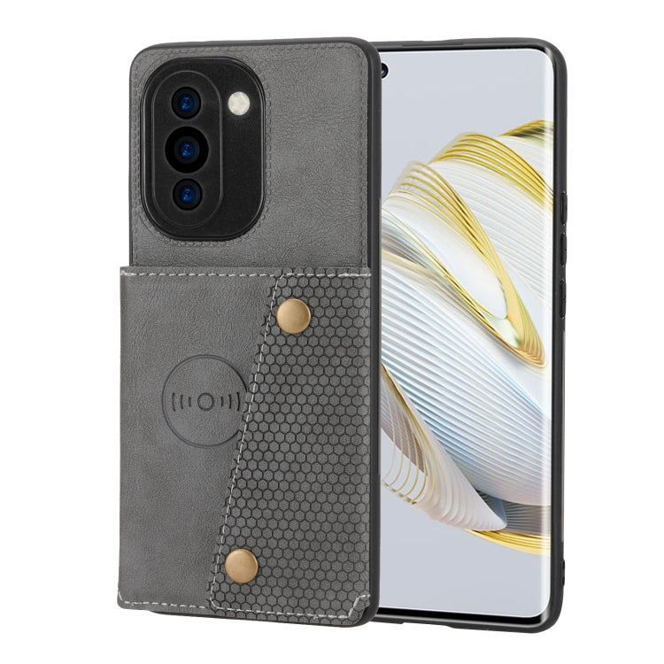 For Huawei nova 10 Pro Double Buckle Magnetic Phone Case