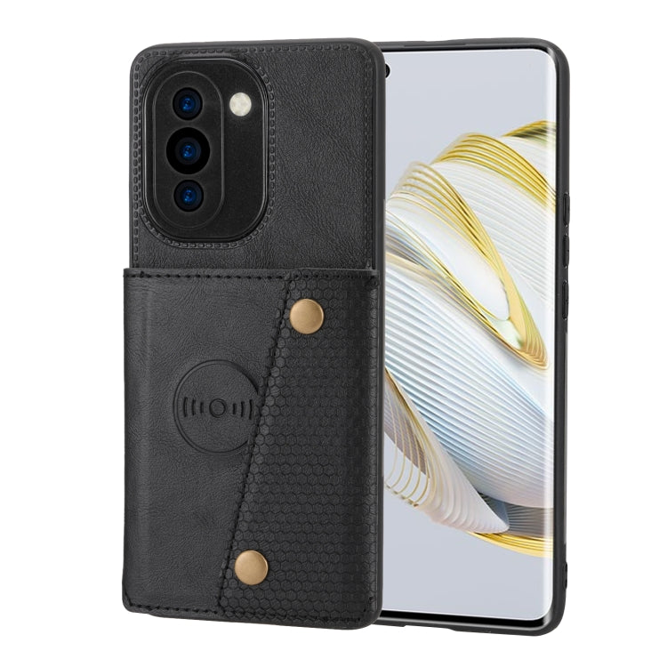 For Huawei nova 10 Pro Double Buckle Magnetic Phone Case