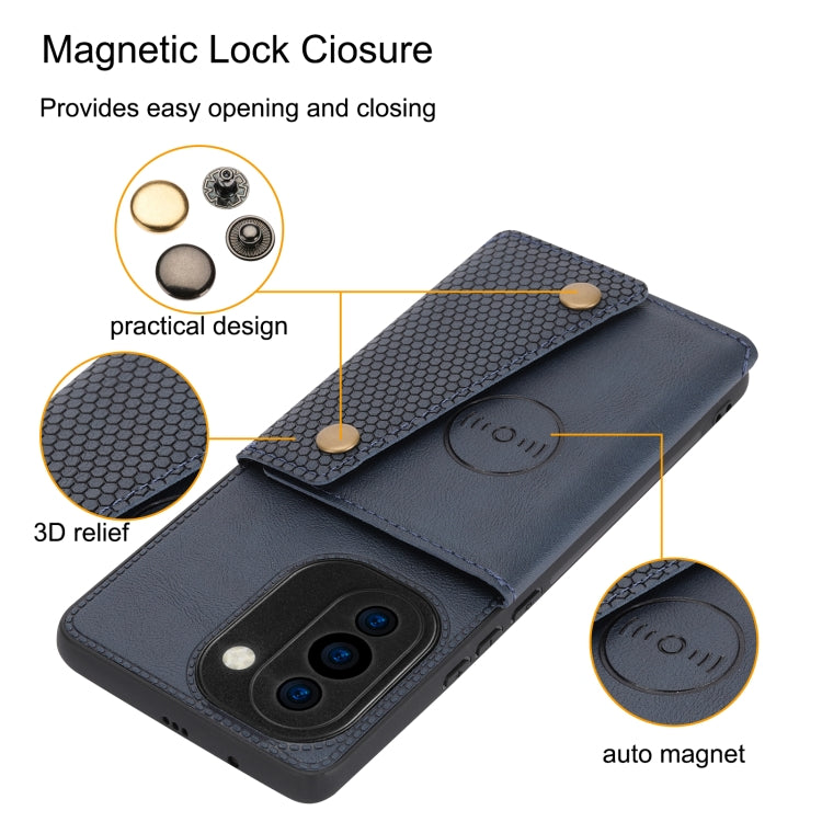 For Huawei nova 10 Pro Double Buckle Magnetic Phone Case