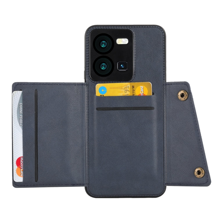 For vivo V25 5G / X80 Lite Double Buckle Magnetic Phone Case