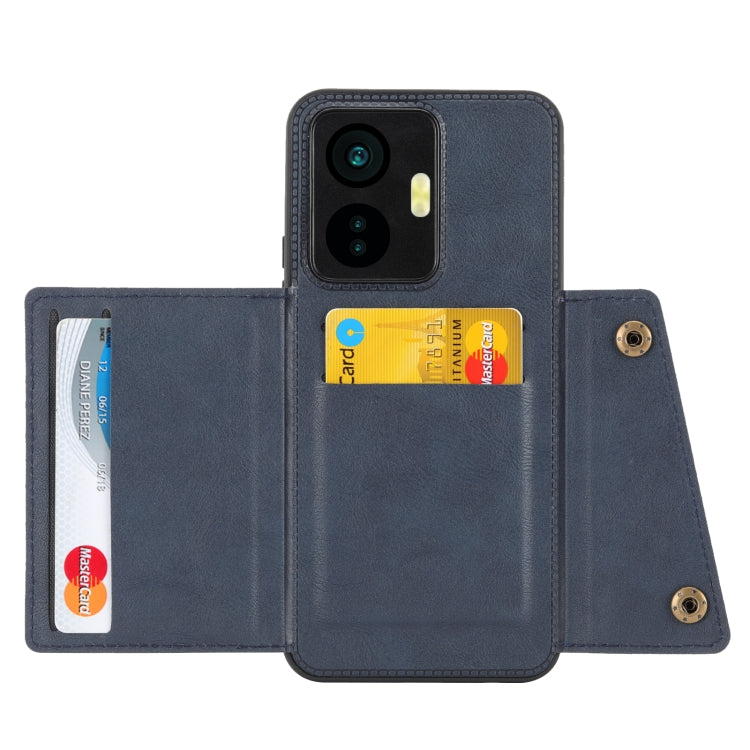 For vivo Y55 4G Double Buckle Magnetic Phone Case