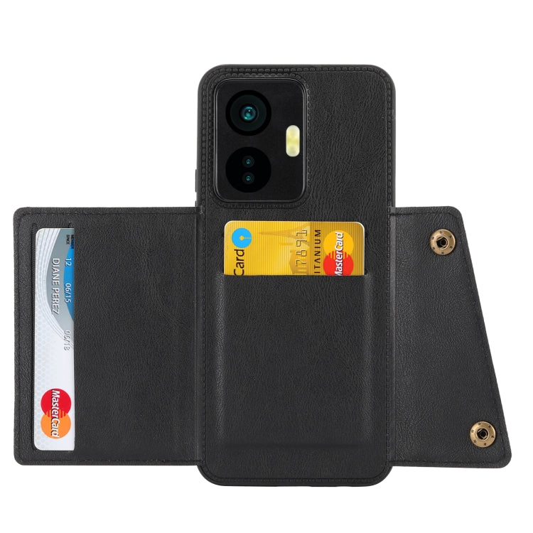 For vivo Y55 4G Double Buckle Magnetic Phone Case