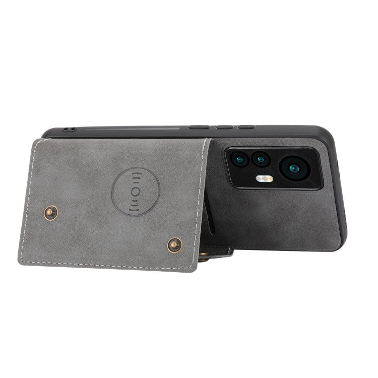 For Xiaomi Redmi K50 Ultra / 12T / 12 Pro Double Buckle Magnetic Phone Case