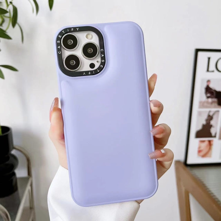 For iPhone 14 Pro Max Liquid Silicone Bread Bubble Phone Case