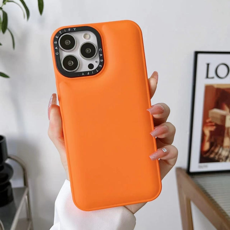 For iPhone 14 Pro Max Liquid Silicone Bread Bubble Phone Case