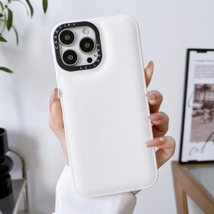 For iPhone 14 Pro Liquid Silicone Bread Bubble Phone Case