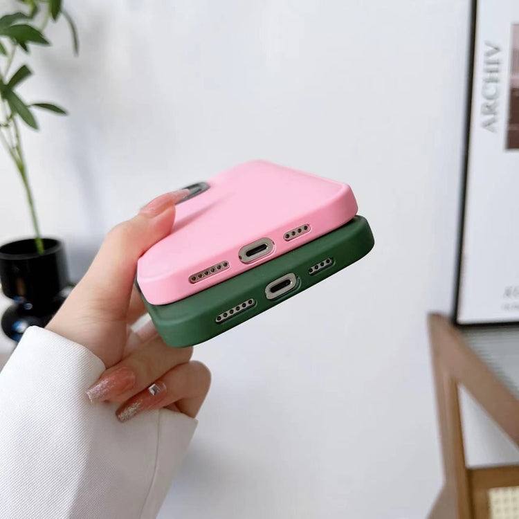 For iPhone 14 Plus Liquid Silicone Bread Bubble Phone Case