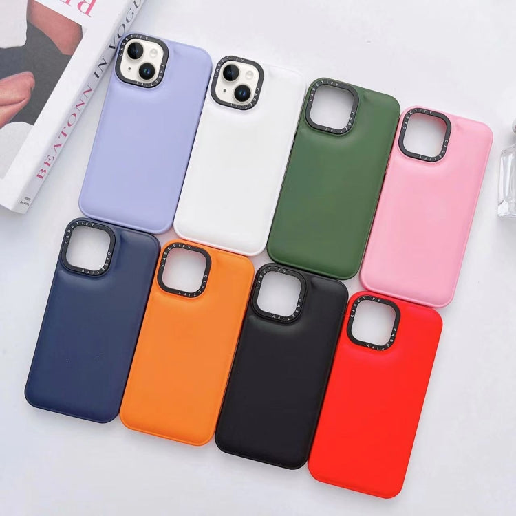 For iPhone 14 Plus Liquid Silicone Bread Bubble Phone Case