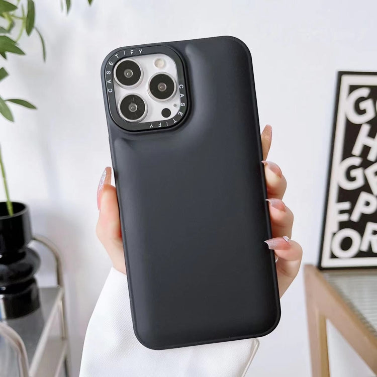For iPhone 13 Pro Max Liquid Silicone Bread Bubble Phone Case