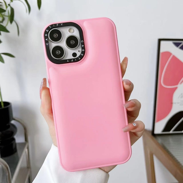For iPhone 13 Pro Liquid Silicone Bread Bubble Phone Case
