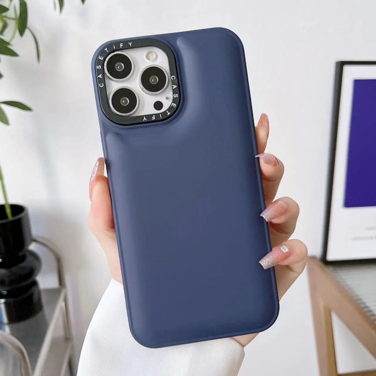 For iPhone 12 Pro Liquid Silicone Bread Bubble Phone Case