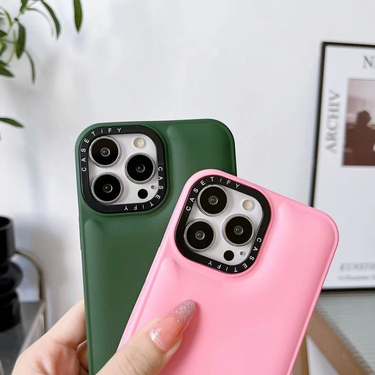 For iPhone 12 Pro Liquid Silicone Bread Bubble Phone Case