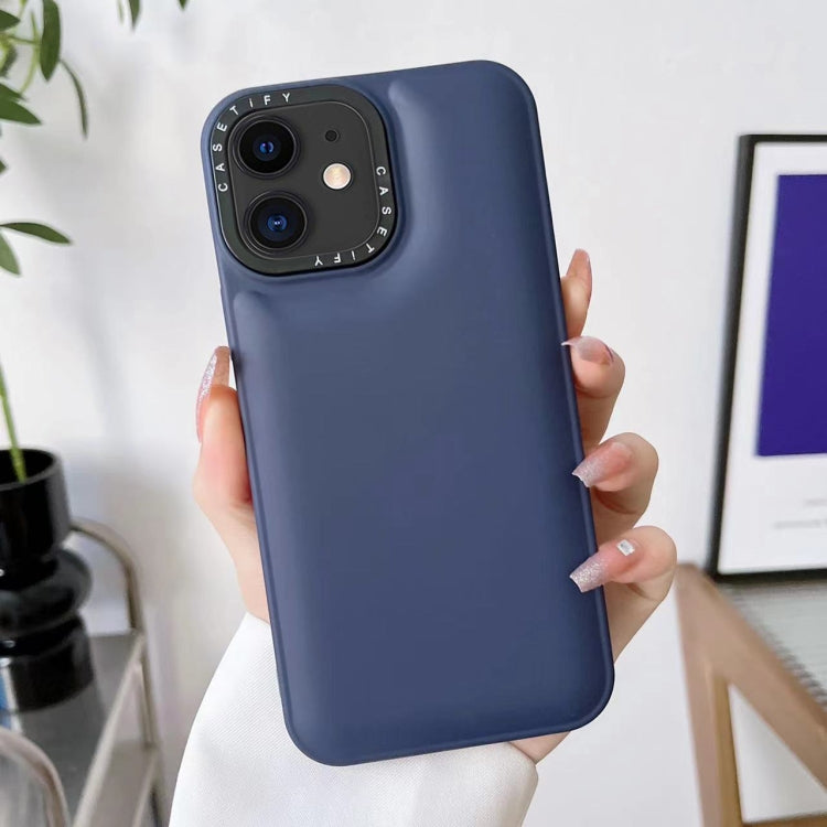 For iPhone 11 Liquid Silicone Bread Bubble Phone Case