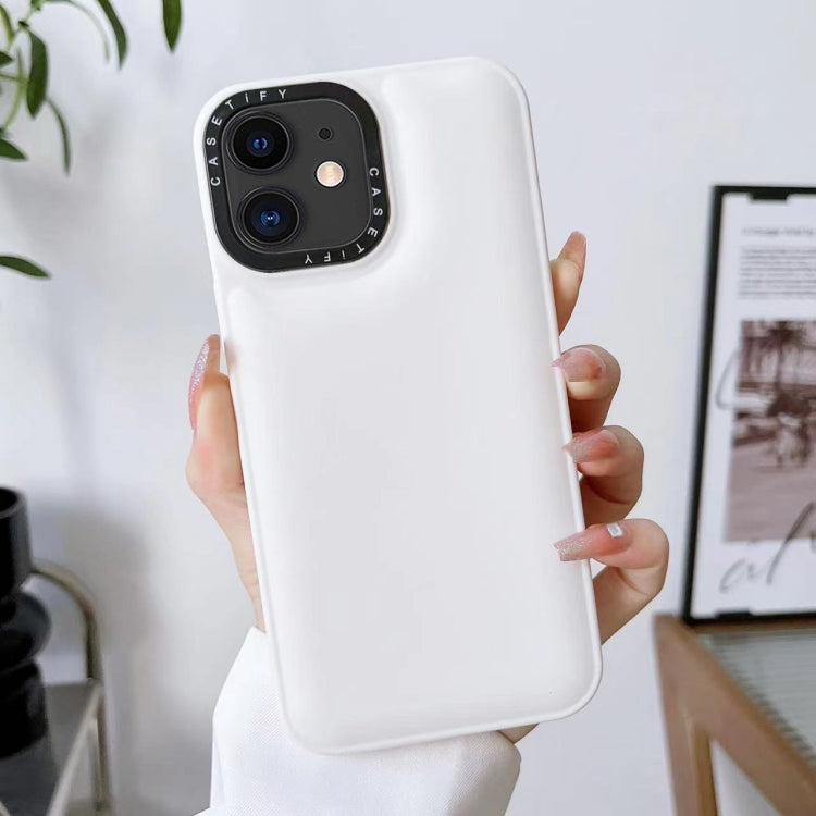 For iPhone 11 Liquid Silicone Bread Bubble Phone Case