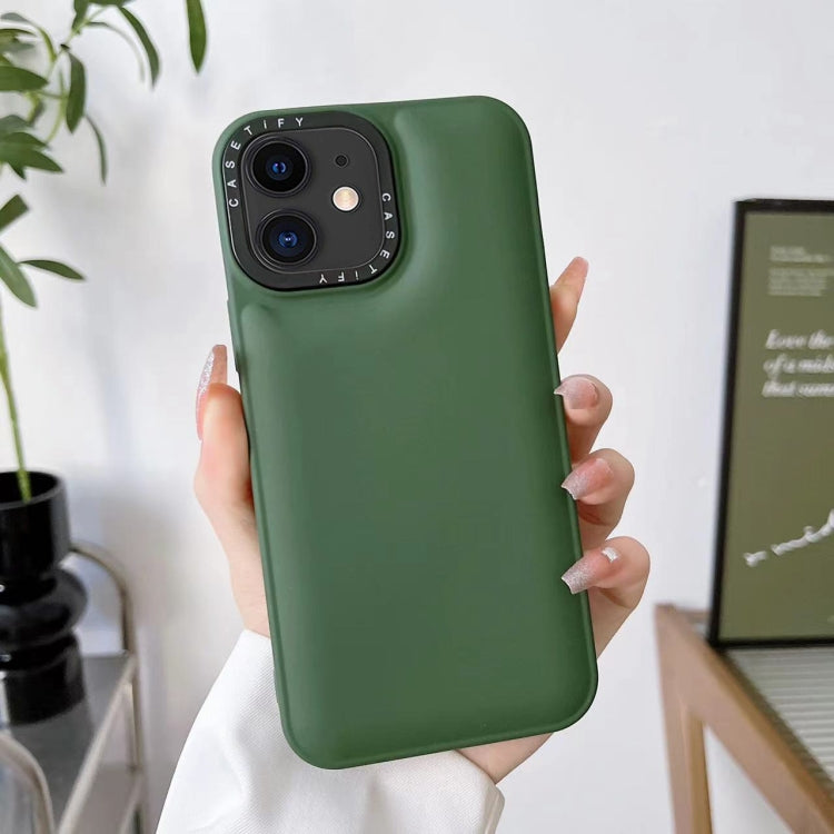 For iPhone 11 Liquid Silicone Bread Bubble Phone Case