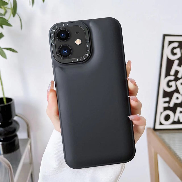 For iPhone 11 Liquid Silicone Bread Bubble Phone Case