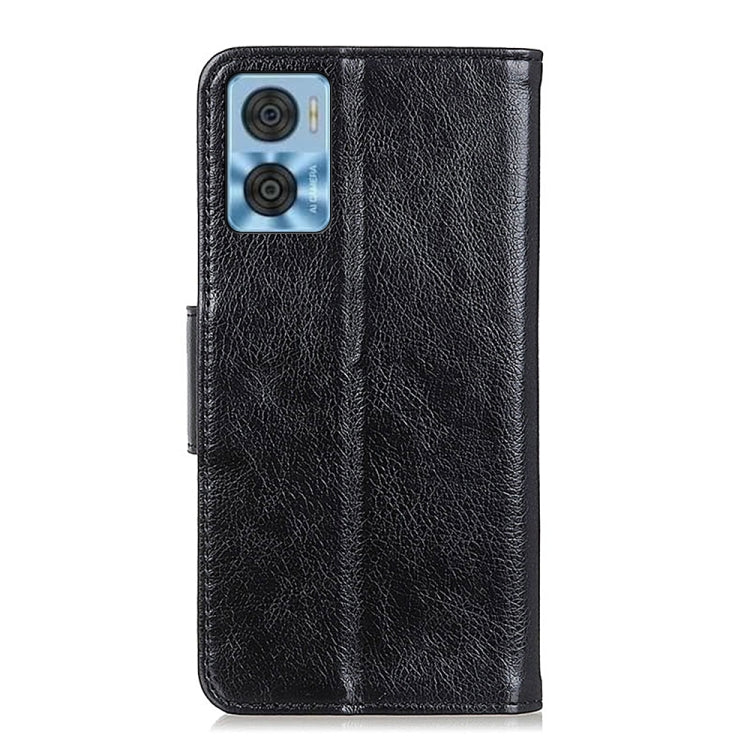 For Motorola Moto E22 / E22i Nappa Texture Horizontal Flip Leather Phone Case