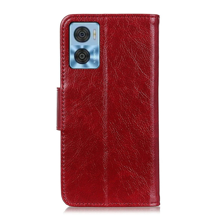 For Motorola Moto E22 / E22i Nappa Texture Horizontal Flip Leather Phone Case