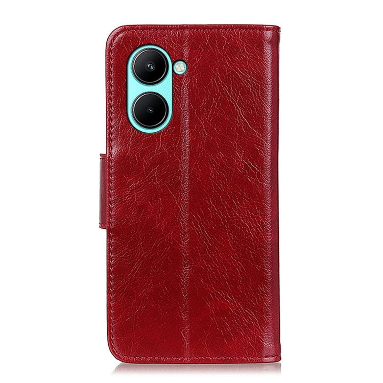 For Realme C33 4G Nappa Texture Horizontal Flip Leather Phone Case