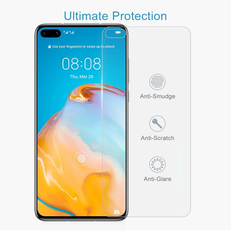 For Huawei P40 0.26mm 9H Surface Hardness 2.5D Explosion-proof Tempered Glass Non-full Screen Film