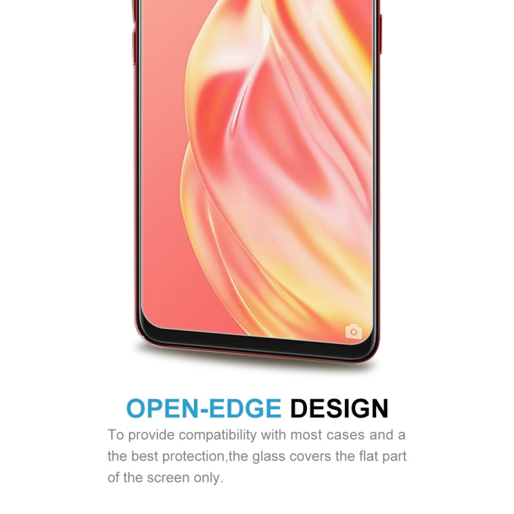 For OPPO A91 0.26mm 9H Surface Hardness 2.5D Explosion-proof Tempered Glass Non-full Screen Film