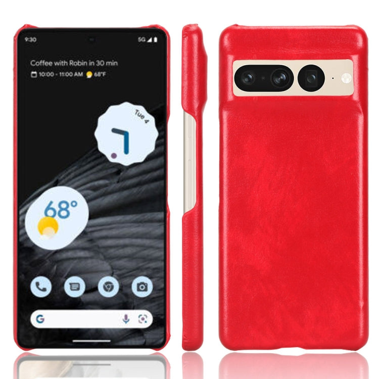 For Google Pixel 7 Pro 5G Shockproof Litchi Texture PC + PU Case