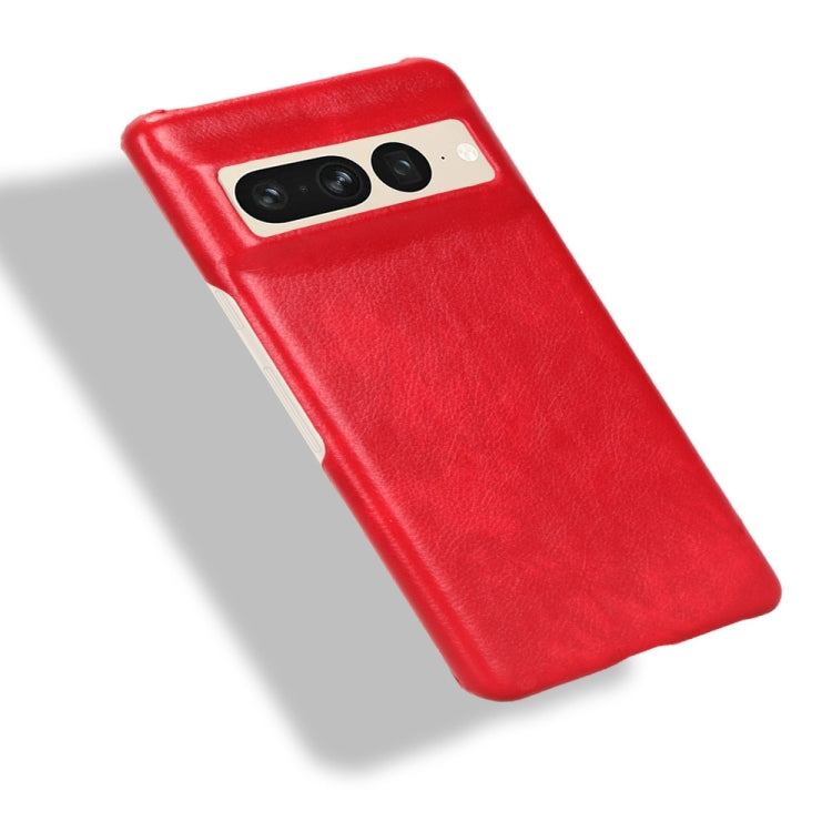For Google Pixel 7 Pro 5G Shockproof Litchi Texture PC + PU Case