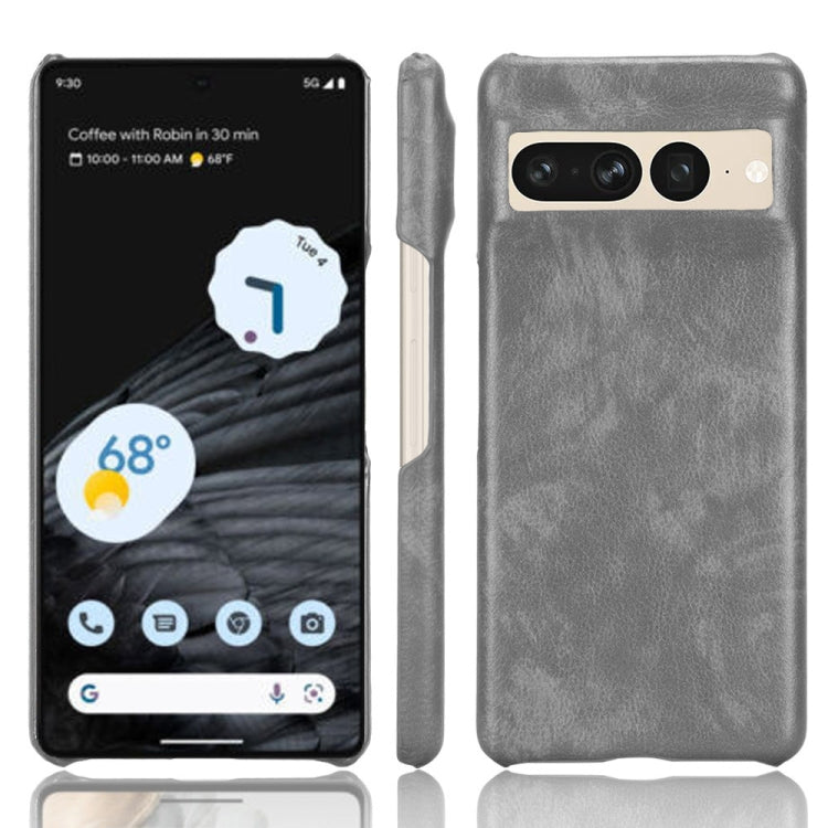 For Google Pixel 7 Pro 5G Shockproof Litchi Texture PC + PU Case