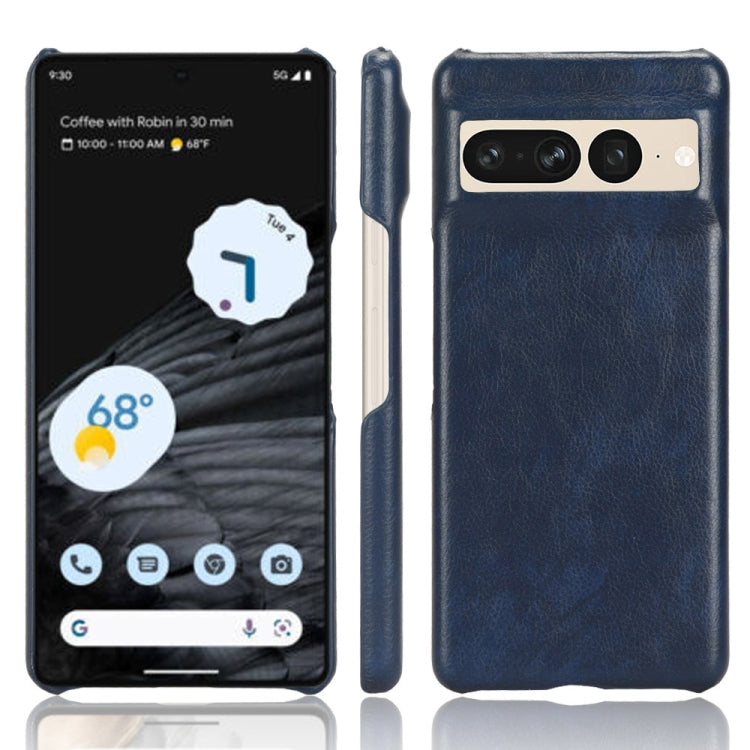 For Google Pixel 7 Pro 5G Shockproof Litchi Texture PC + PU Case