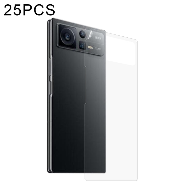 For Xiaomi Mix Fold 2 25pcs Full Screen Protector Explosion-proof Back Screen Hydrogel Film