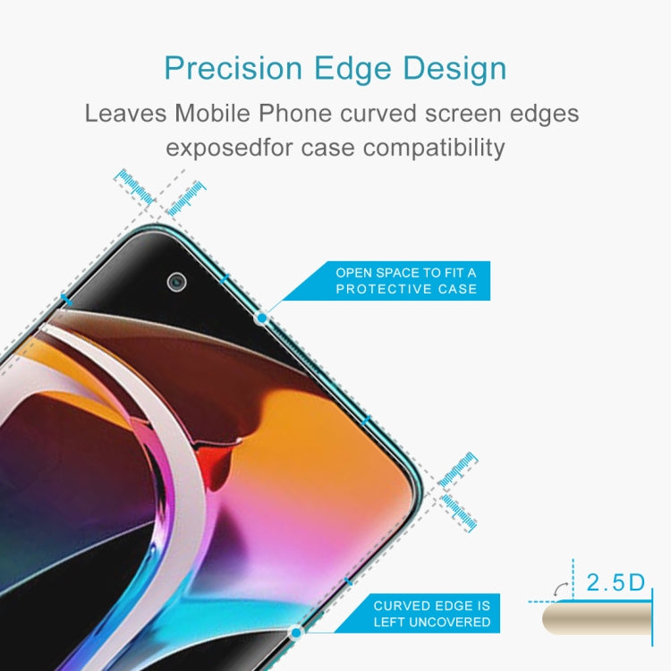 For Xiaomi MI 10 0.26mm 9H Surface Hardness 2.5D Explosion-proof Tempered Glass Non-full Screen Film