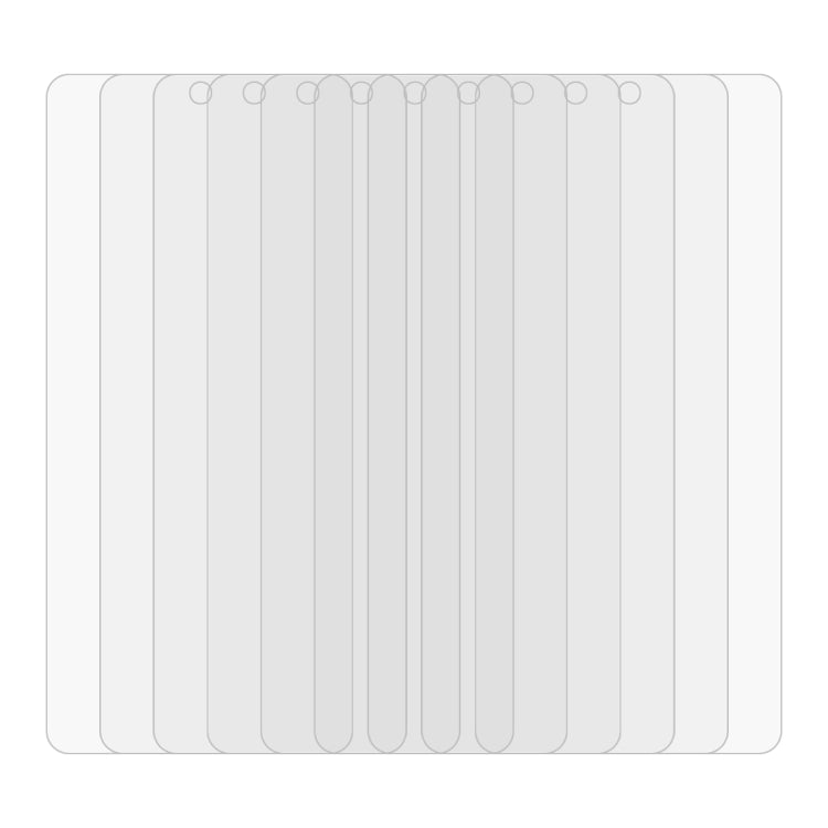 10 PCS 0.26mm 9H Surface Hardness 2.5D Explosion-proof Tempered Glass Non-full Screen Film For Samsumg Galaxy M54 / A71 / A71s 5G UW / F54