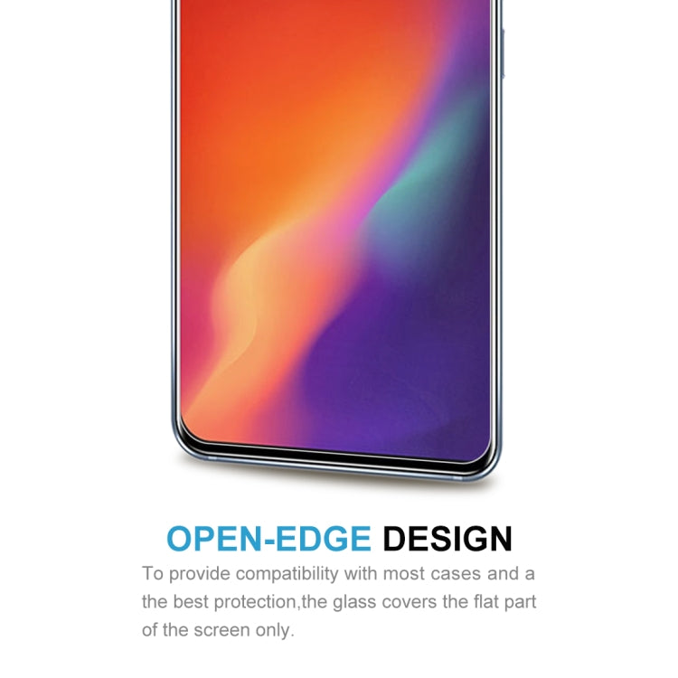 For Lenovo Z6 10 PCS 0.26mm 9H Surface Hardness 2.5D Explosion-proof Tempered Glass Non-full Screen Film