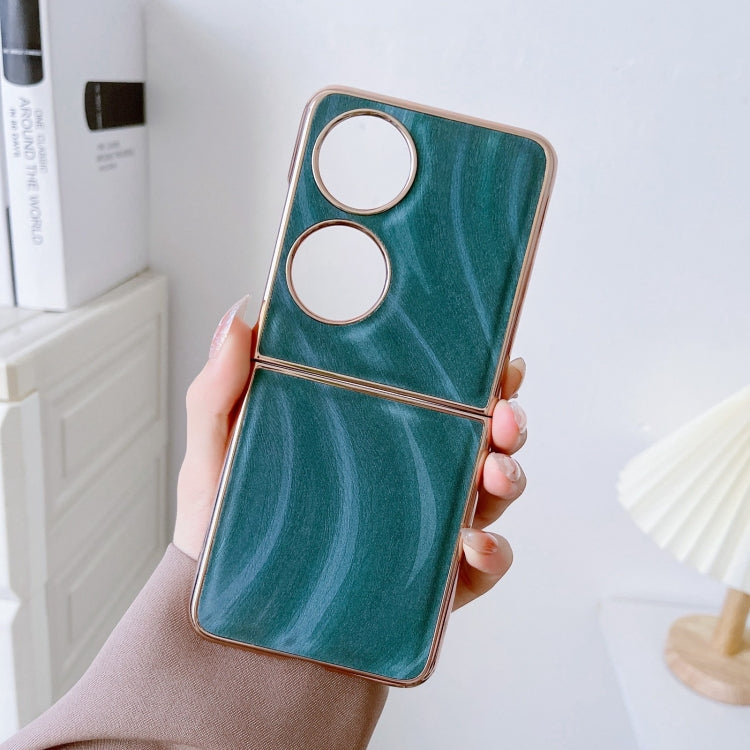 For Huawei P50 Pocket Nano Electroplate Phone Case
