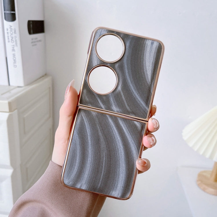 For Huawei P50 Pocket Nano Electroplate Phone Case