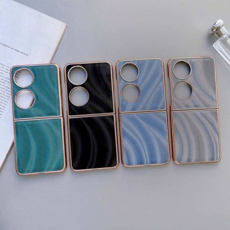 For Huawei P50 Pocket Nano Electroplate Phone Case