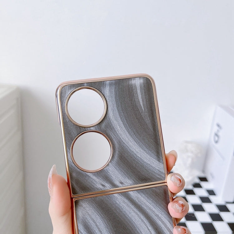 For Huawei P50 Pocket Nano Electroplate Phone Case