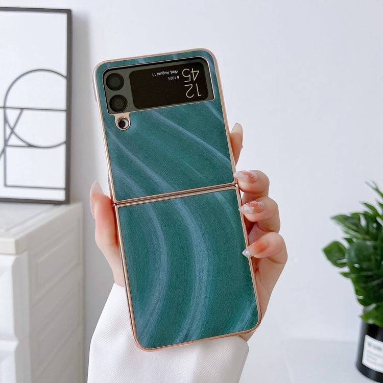 For Samsung Galaxy Z Flip4 Nano Electroplate Phone Case