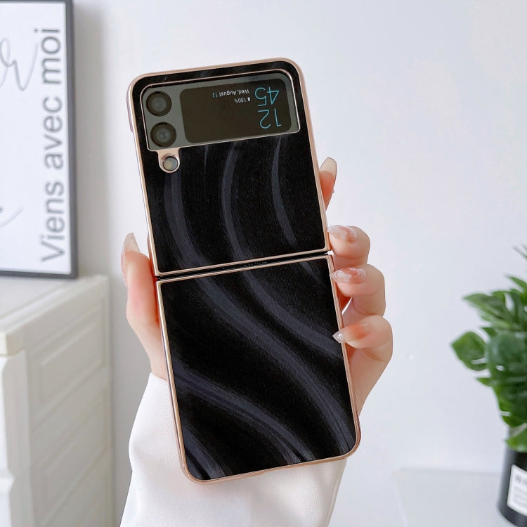 For Samsung Galaxy Z Flip4 Nano Electroplate Phone Case
