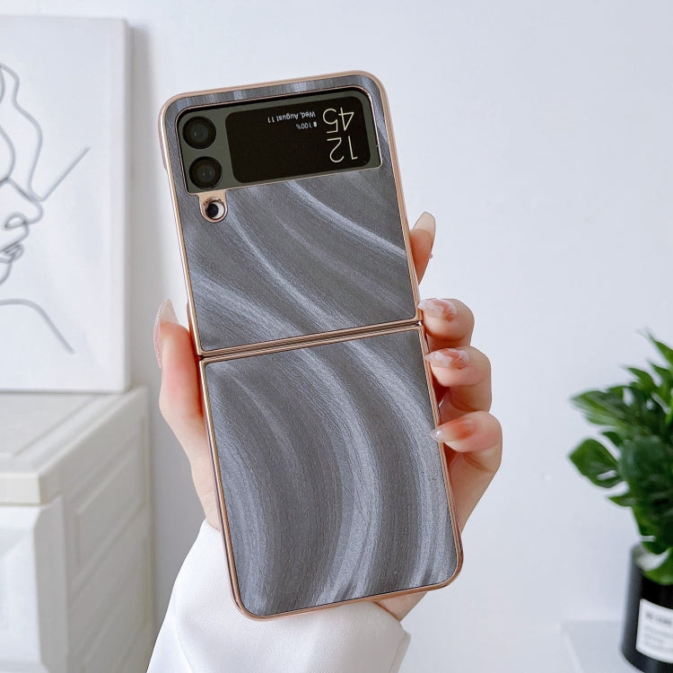For Samsung Galaxy Z Flip4 Nano Electroplate Phone Case