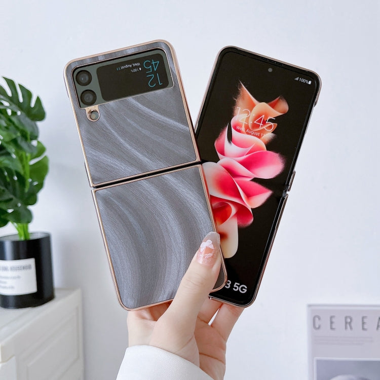 For Samsung Galaxy Z Flip4 Nano Electroplate Phone Case